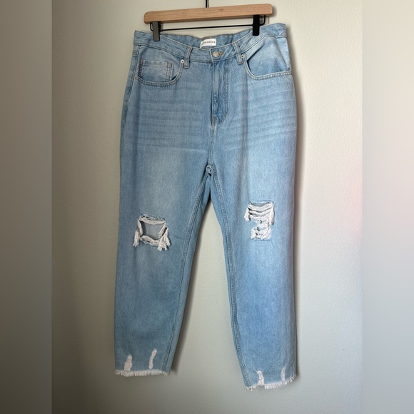 Muselooks Denim - Casual Light Blue Boyfriend Jeans